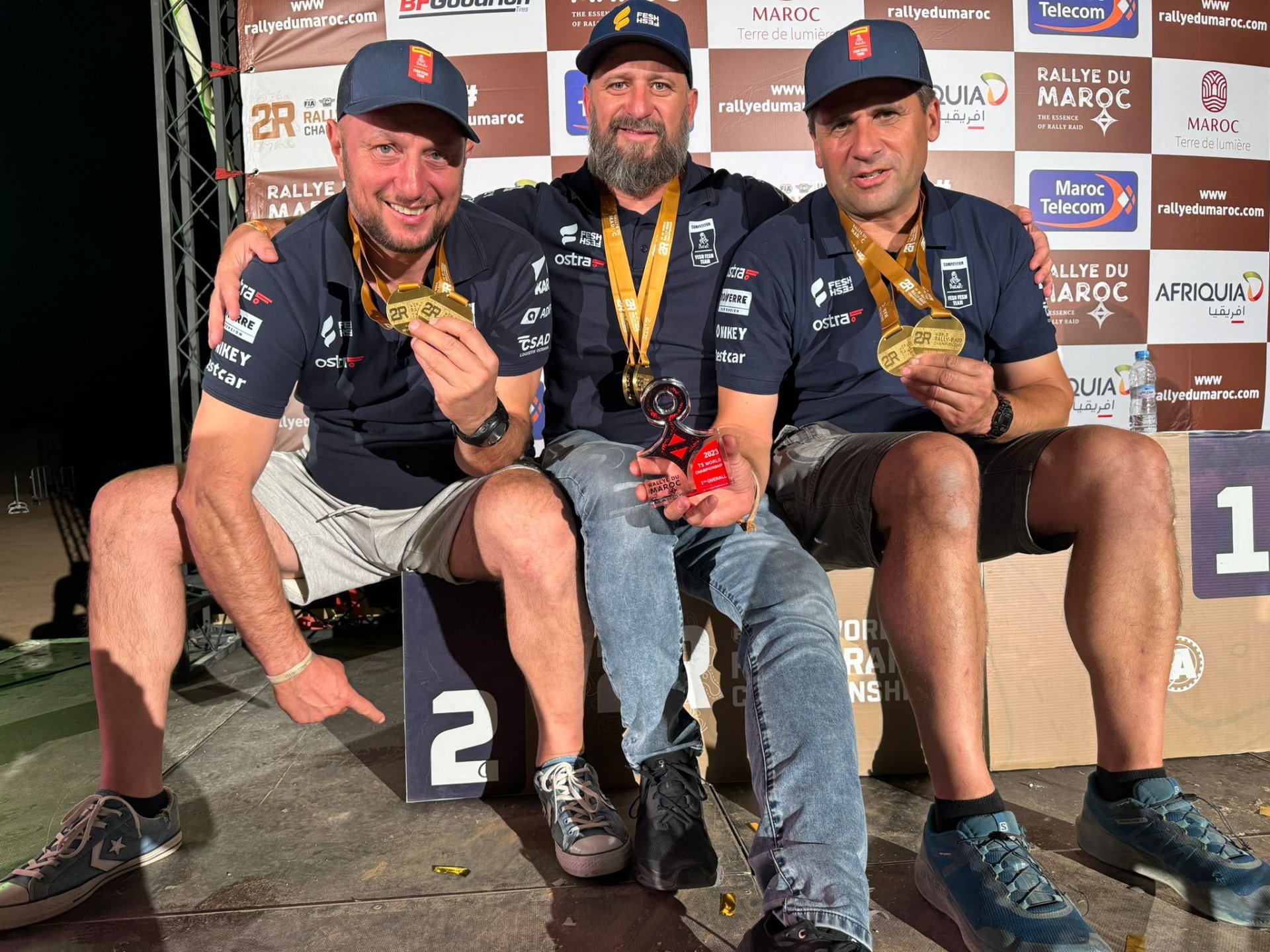 Tomáš Vrátný po Rallye du Maroc vicemistrem světa ve Světovém šampionátu FIA v rallye! 
